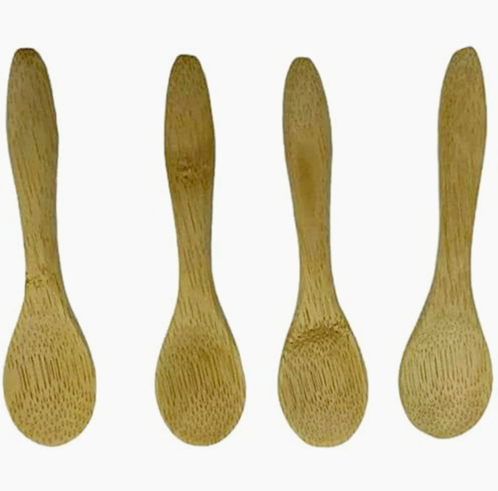 Set aperitivo con 4 bicchieri salse, vassoio e cucchiaini - ambraled