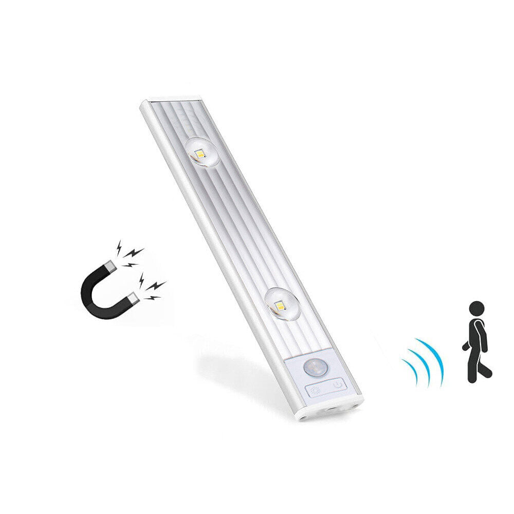 Sottopensile LED COB slim 20 – 60 cm, USB, sensore movimento, calamitato - ambraled