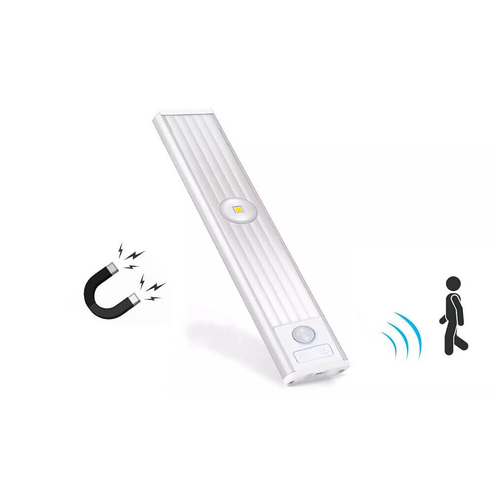 Sottopensile LED COB slim 20 – 60 cm, USB, sensore movimento, calamitato - ambraled
