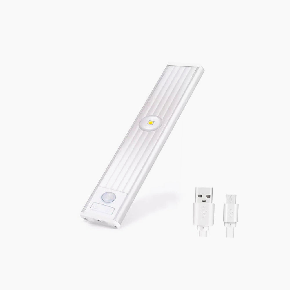 Sottopensile LED COB slim 20 – 60 cm, USB, sensore movimento, calamitato - ambraled