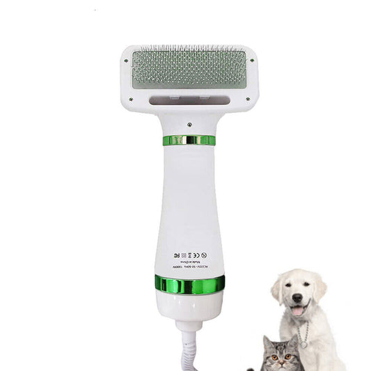 Spazzola phon x cani e gatti asciugacapelli 3 potenze toelettatura - ambraled