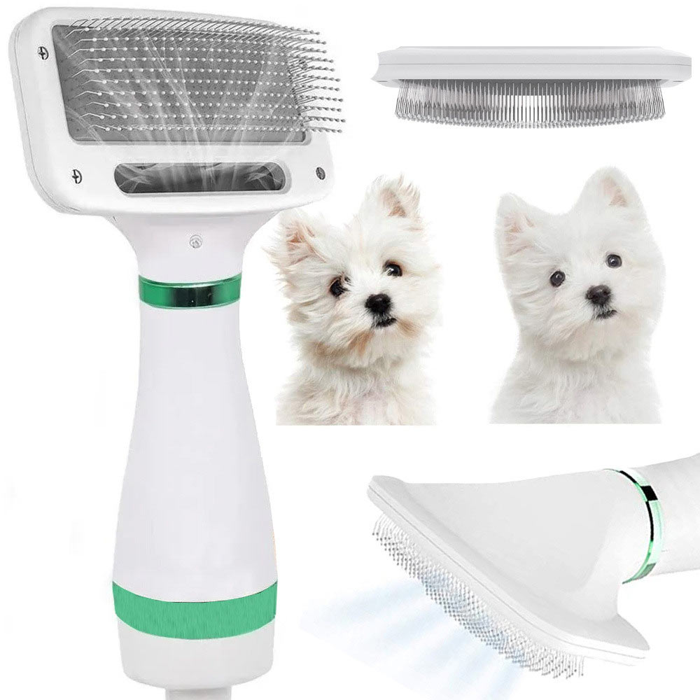 Spazzola phon x cani e gatti asciugacapelli 3 potenze toelettatura - ambraled