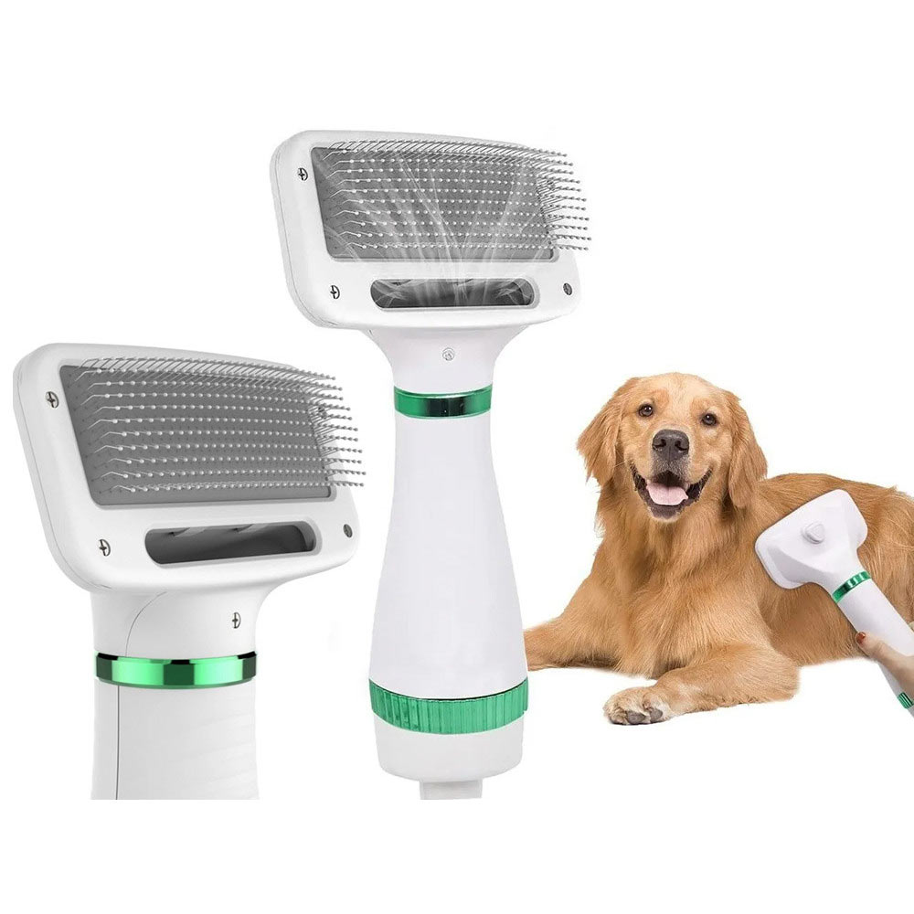 Spazzola phon x cani e gatti asciugacapelli 3 potenze toelettatura - ambraled