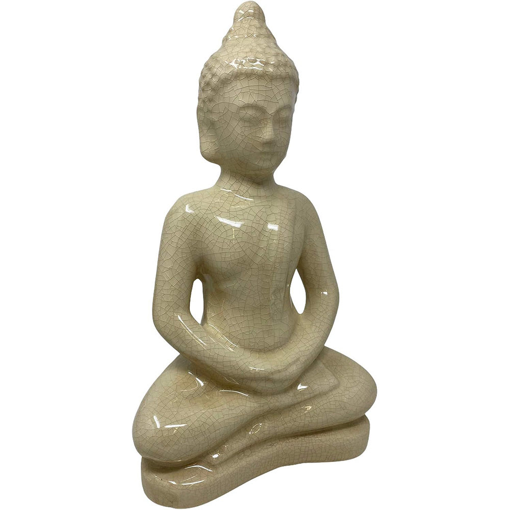 Statua buddha soprammobile casa statuetta siddharta 21X11 cm - ambraled