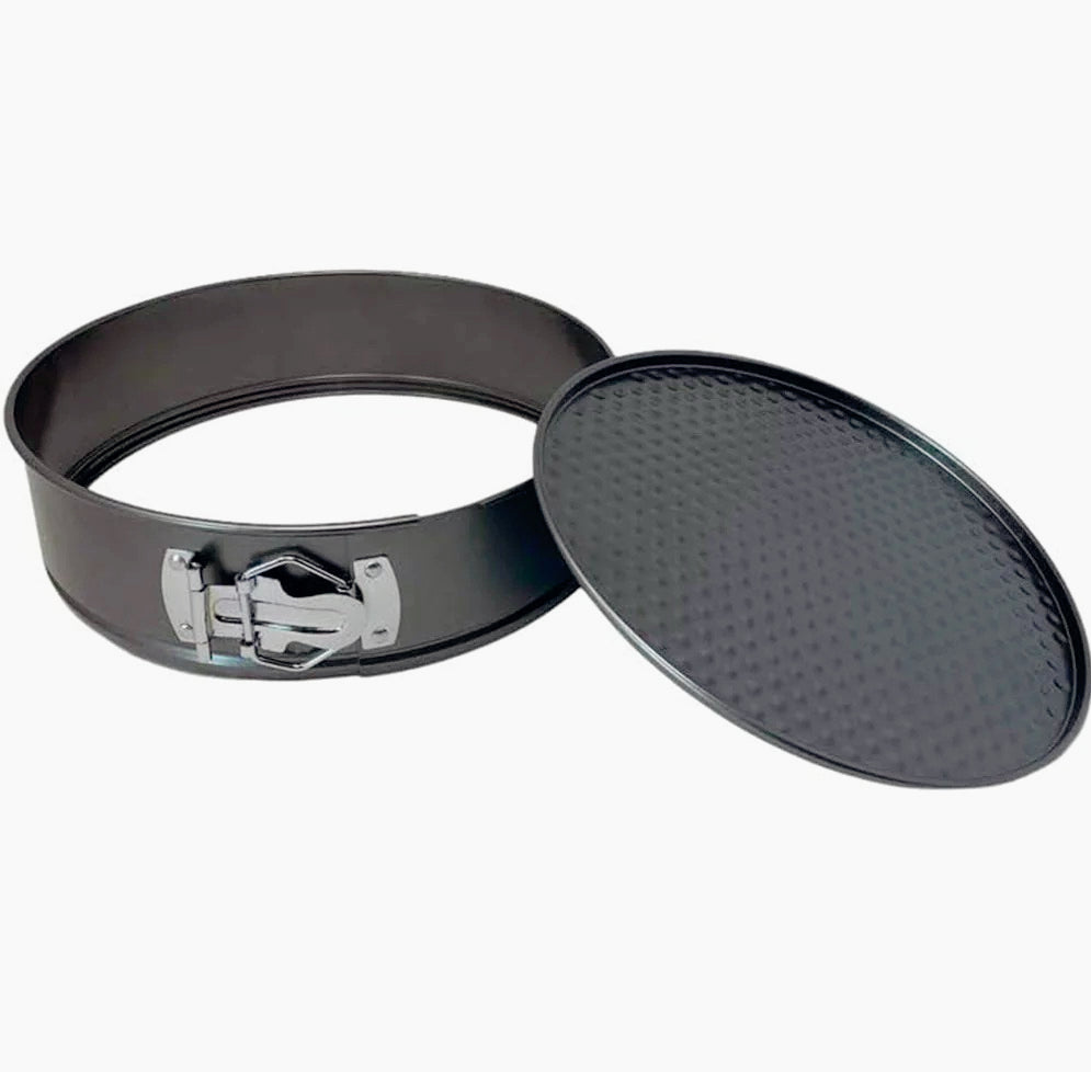 Set 2 teglie antiaderenti con cerniera apribile, 2 dimensioni: 24 cm e 25 cm - ambraled