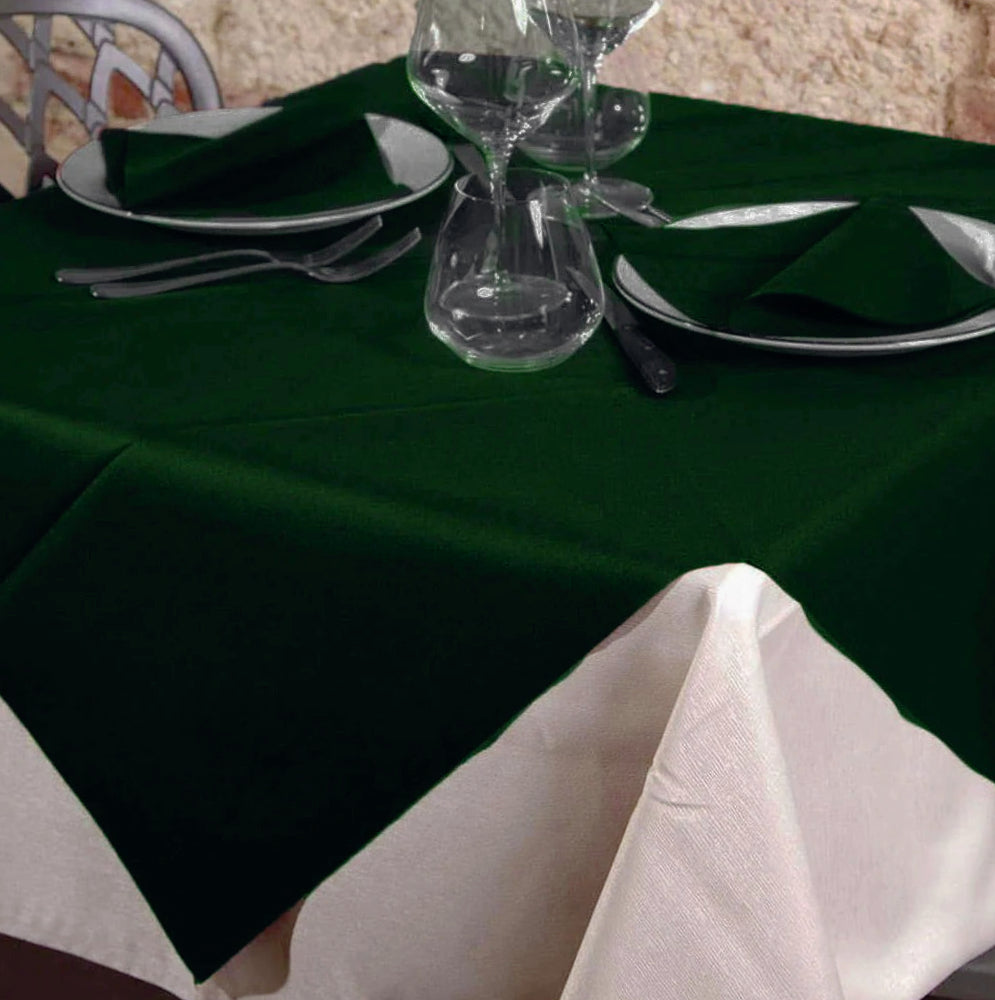 Set 2 tovaglie in tessuto non tessuto (TNT) 100x100 cm – 70 gr, per decorazioni di tavoli e feste - ambraled