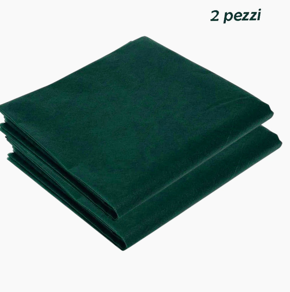 Set 2 tovaglie in tessuto non tessuto (TNT) 100x100 cm – 70 gr, per decorazioni di tavoli e feste - ambraled