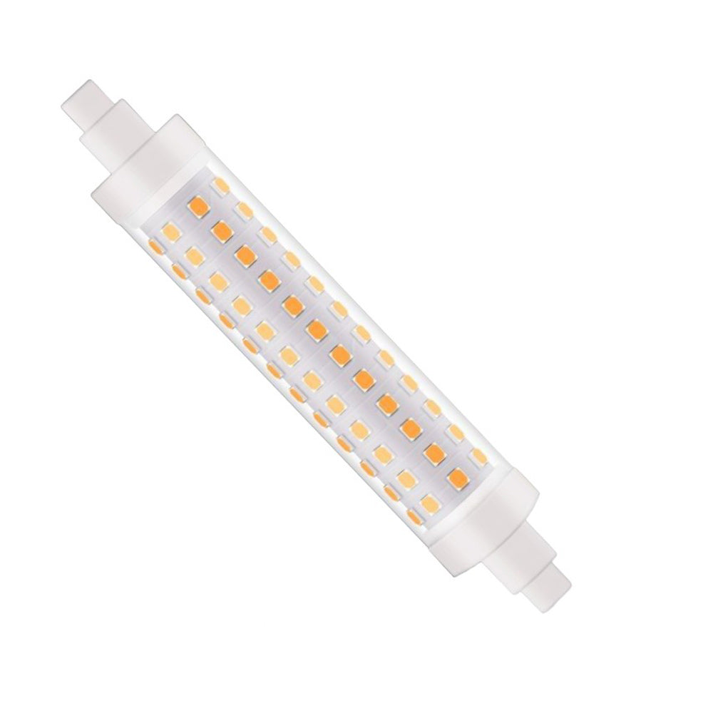 Lampadina led attacco R7S 12 Watt luce bianca calda naturale - ambraled