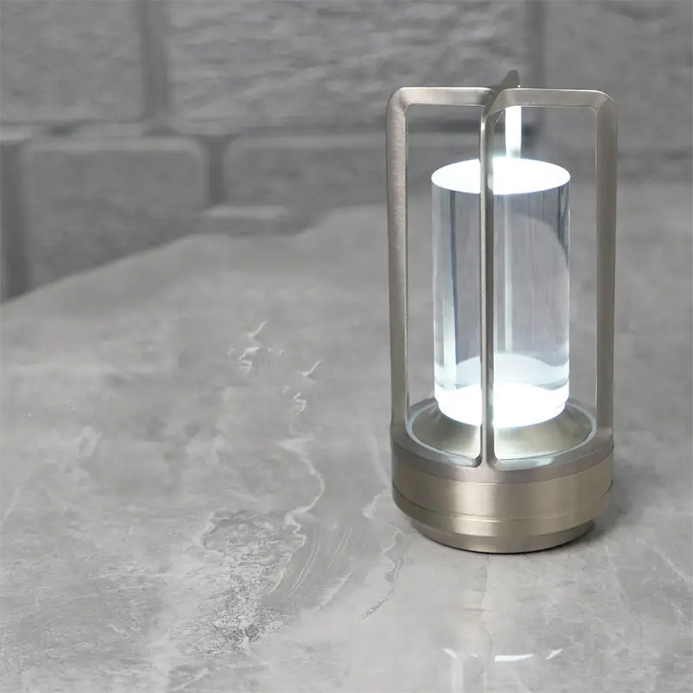 Lampada led da tavolo 3W lanterna rincarabile touch dimmerabile CCT - ambraled