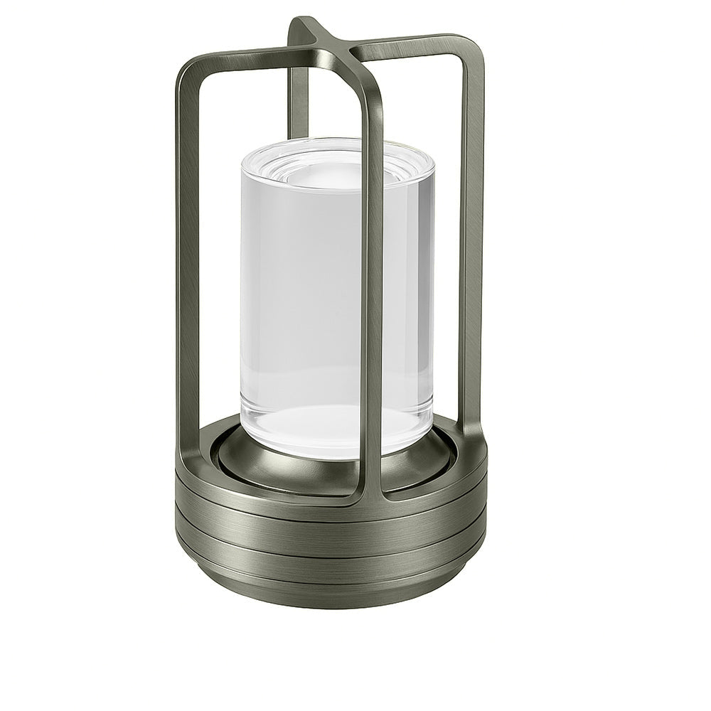 Lampada led da tavolo 3W lanterna rincarabile touch dimmerabile CCT - ambraled
