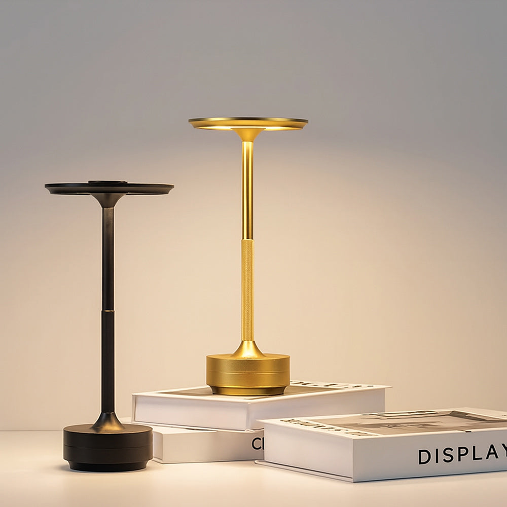 Lampada da tavolo 3 Watt rincarabile touch dimmerabile tecnologia CCT - ambraled