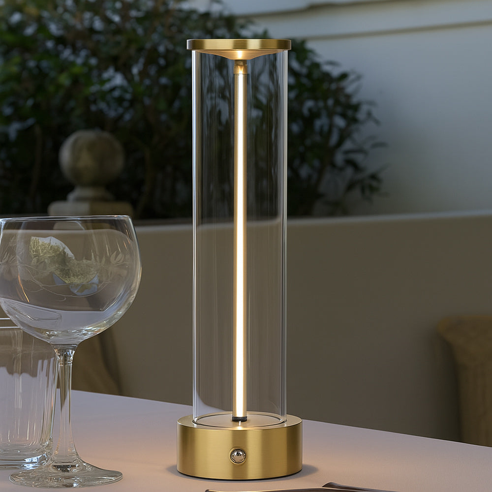Lampada da tavolo con 1 led cob flessibile magnetico dimmerabile 3W - ambraled