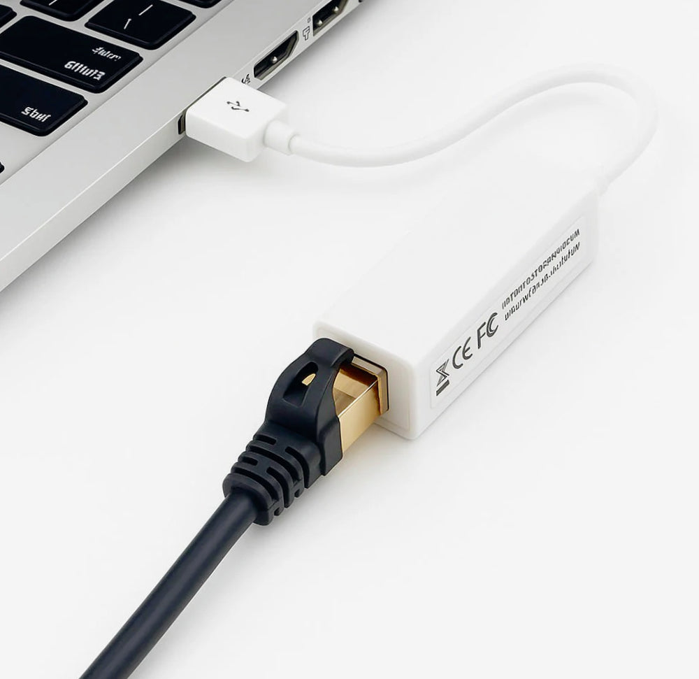 Adattatore USB 2.0 a LAN (Ethernet RJ45) - ambraled