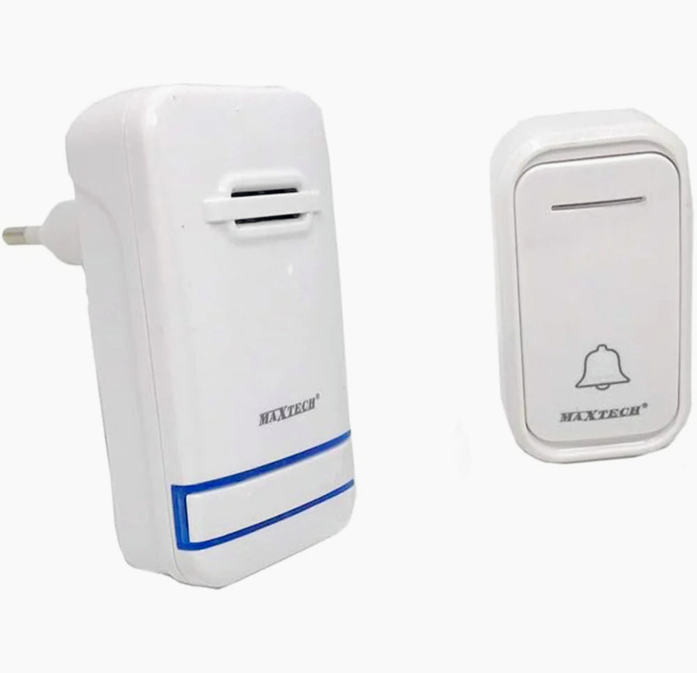 Campanello wireless 38 melodie – volume reg., LED, doorbell - ambraled