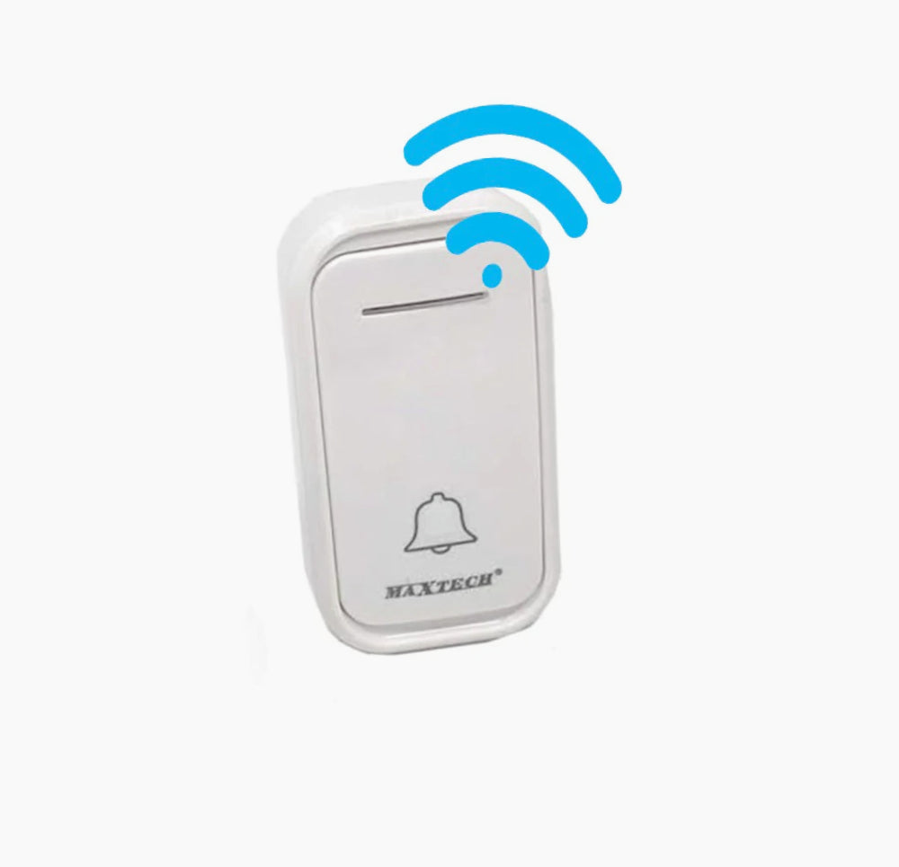 Campanello wireless 38 melodie – volume reg., LED, doorbell - ambraled