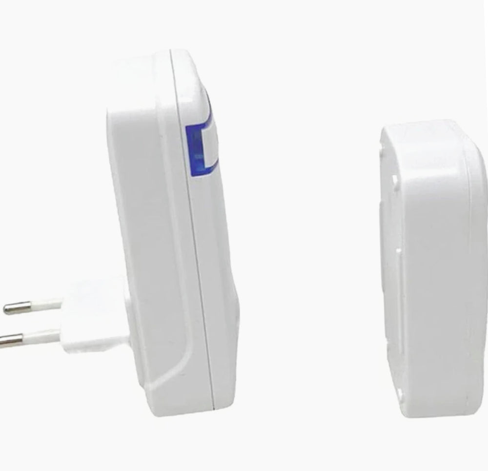Campanello wireless 38 melodie – volume reg., LED, doorbell - ambraled