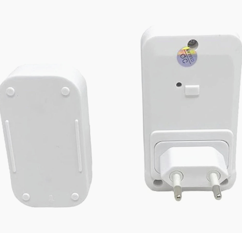 Campanello wireless 38 melodie – volume reg., LED, doorbell - ambraled