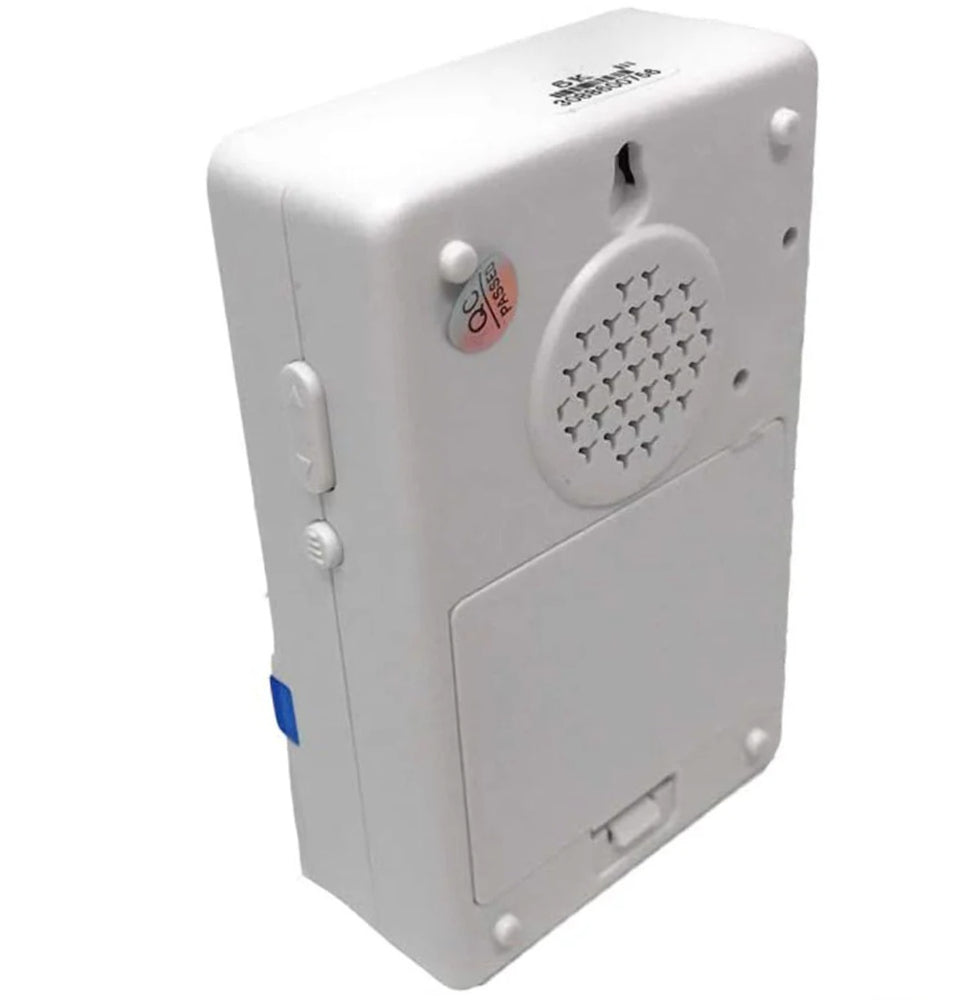 Campanello wireless a batterie – 38 melodie, 80mt, LED, volume reg - ambraled