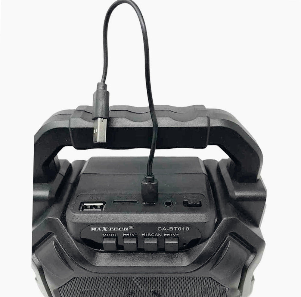 Cassa Bluetooth 10W – luci, AUX/USB/SD/radio FM per ingresso - ambraled