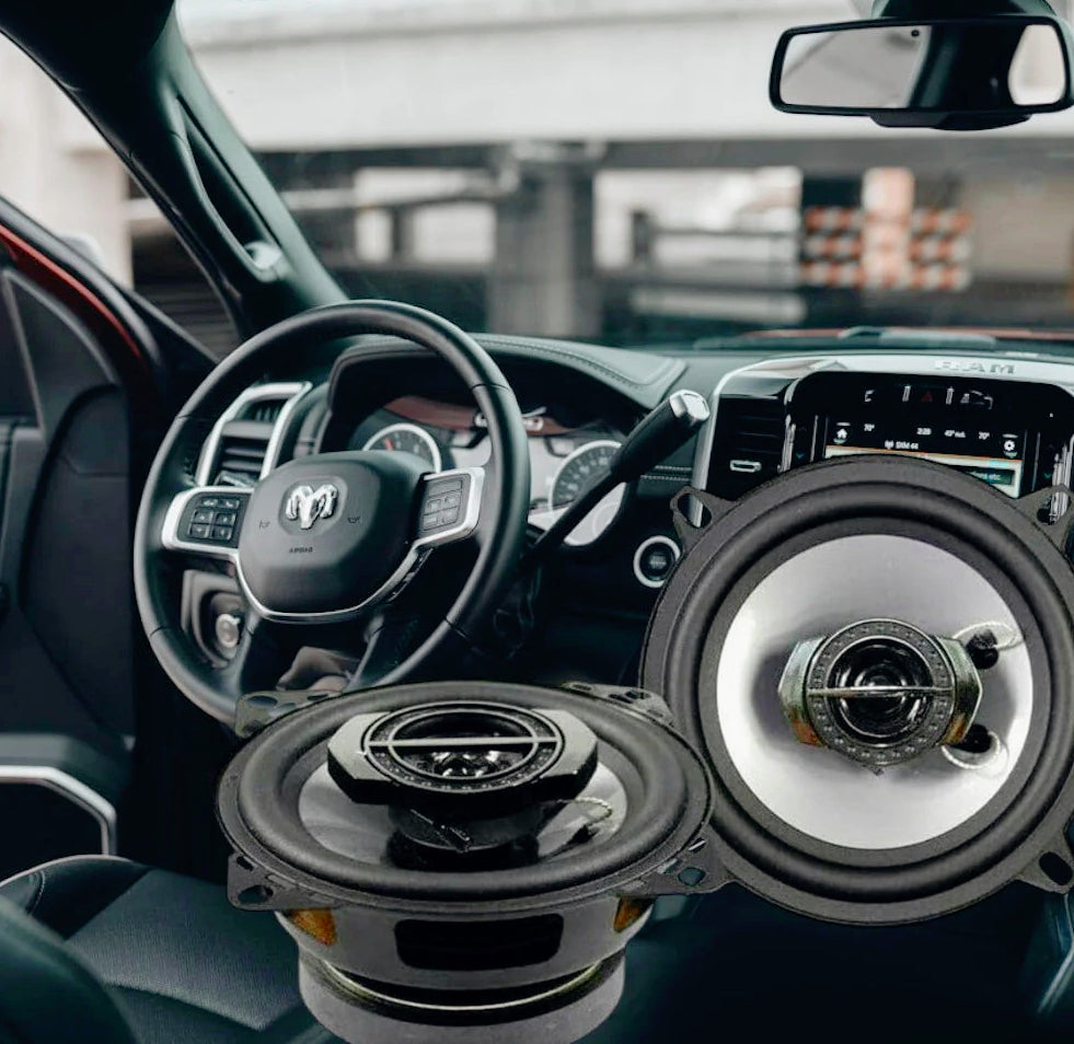 Casse auto 300W 4 vie – 13cm, coassiali con tweeter & woofer - ambraled