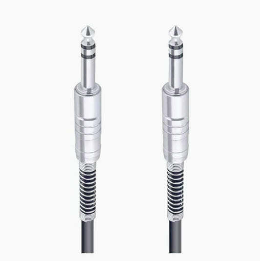 Cavo audio AUX 6.5mm – maschio, 10m per chitarra/basso/mixer - ambraled