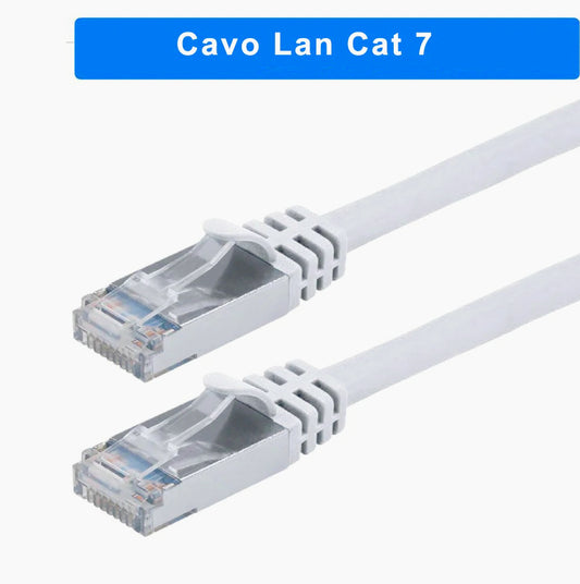 Cavo LAN Ethernet RJ45 Cat 7e – 1,5/5/10/20m UTP - ambraled