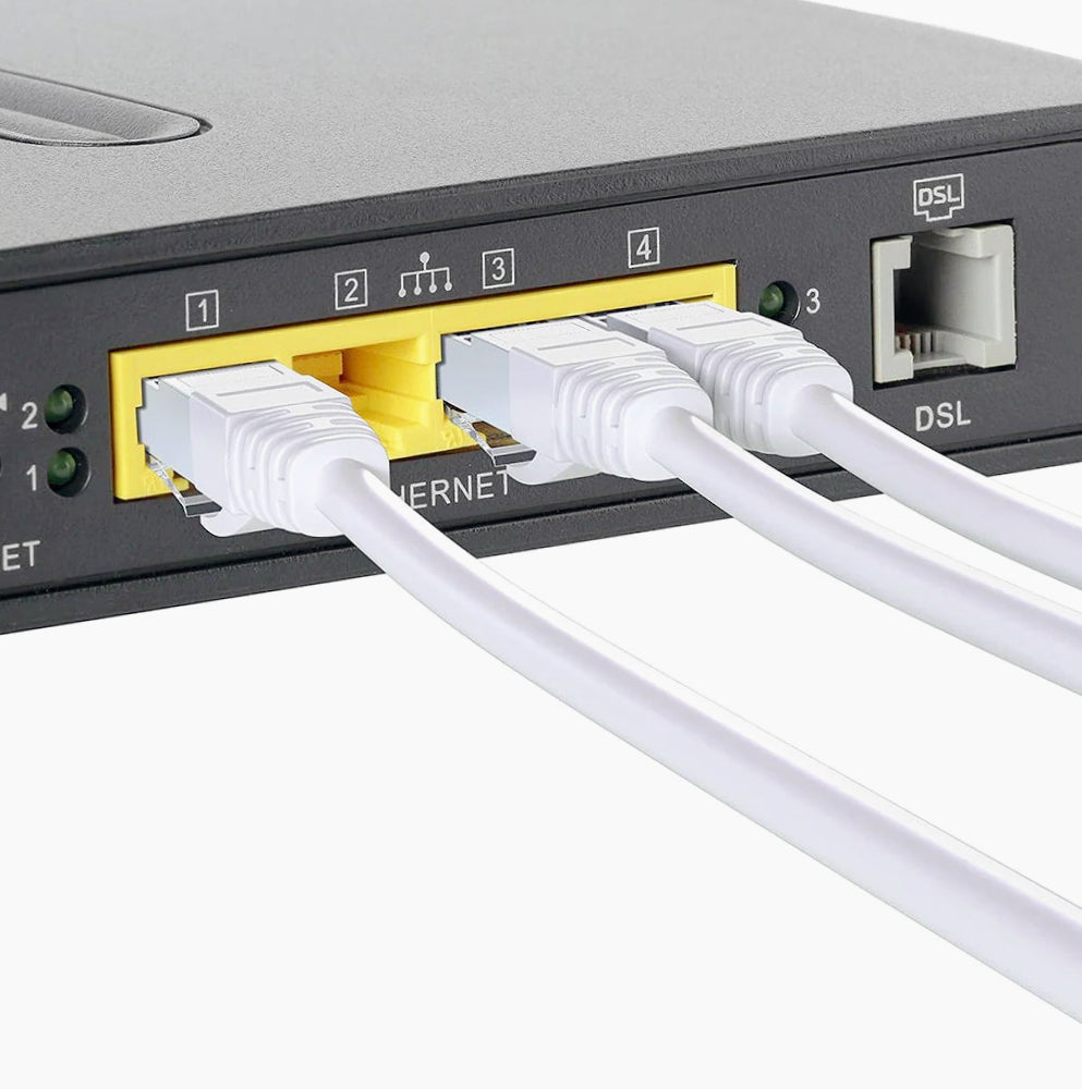 Cavo LAN Ethernet RJ45 Cat 7e – 1,5/5/10/20m UTP - ambraled