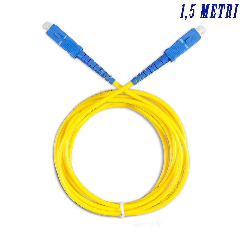 Cavo fibra ottica SC-UPC – Toslink audio digitale surround - ambraled