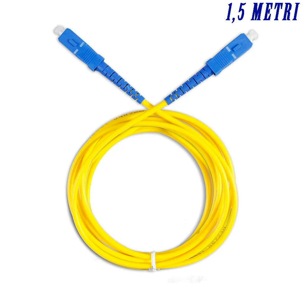 Cavo fibra ottica SC-UPC – Toslink audio digitale surround - ambraled