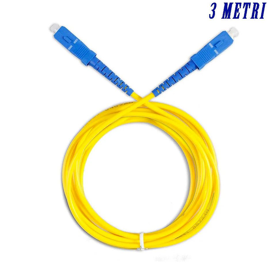 Cavo fibra ottica SC-UPC – Toslink audio digitale surround - ambraled