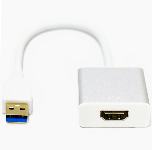 Convertitore USB 3.0 a HDMI – Full HD per notebook e TV - ambraled