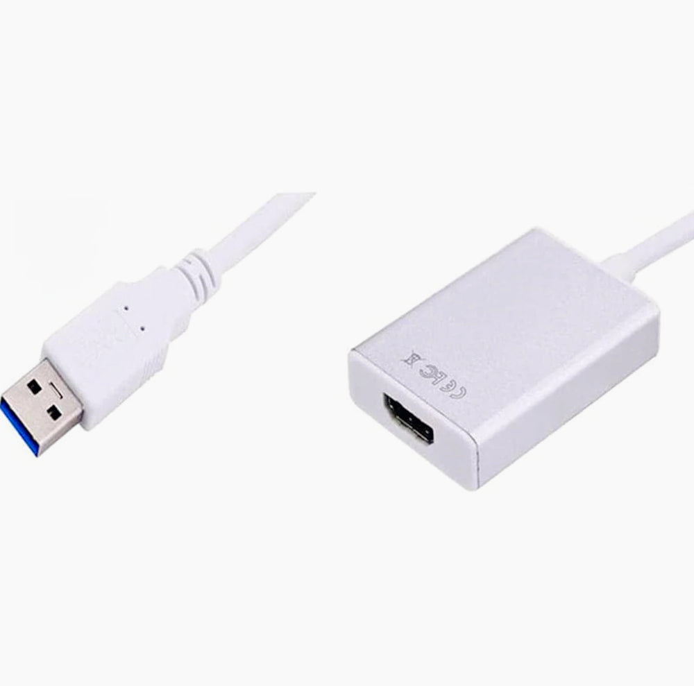 Convertitore USB 3.0 a HDMI – Full HD per notebook e TV - ambraled