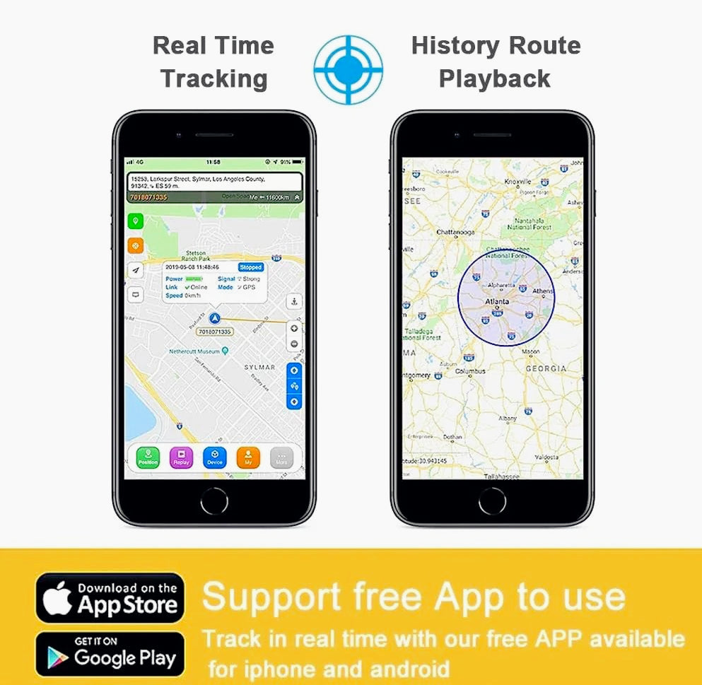 Localizzatore GPS GSM GPRS – Auto con SIM Android/iOS - ambraled