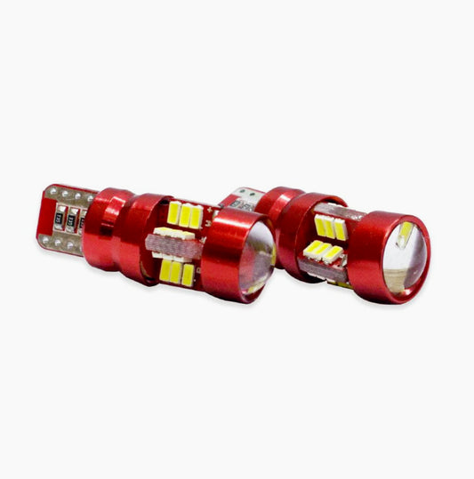 Luci posizione LED 6SMD – 6000K 8W 12V T10 Canbus - ambraled