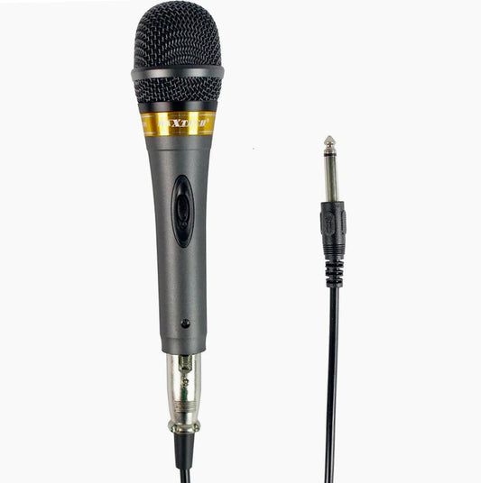 Microfono dinamico unidirezionale 18 cm cavo 3.20 metri XLR-JACK - ambraled