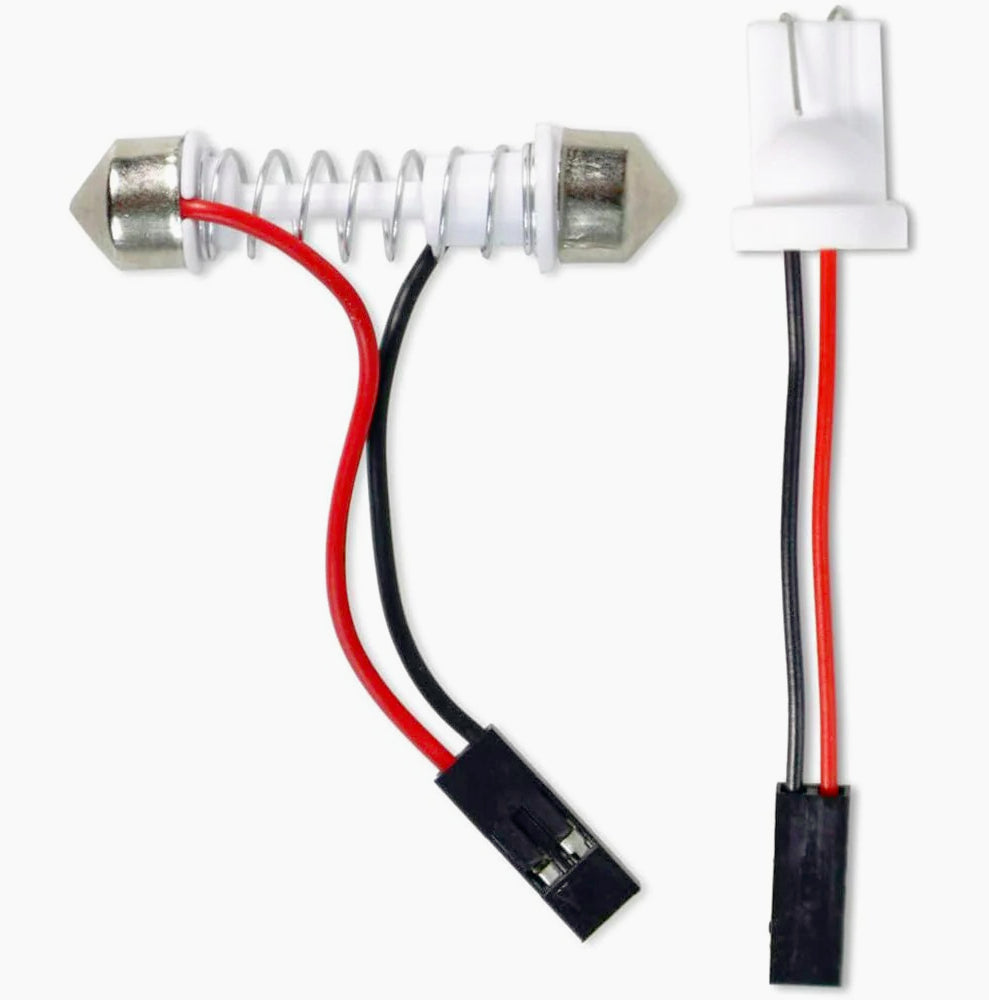 Luci pannello LED 15 SMD – 6000K 3W 12V T10 auto - ambraled