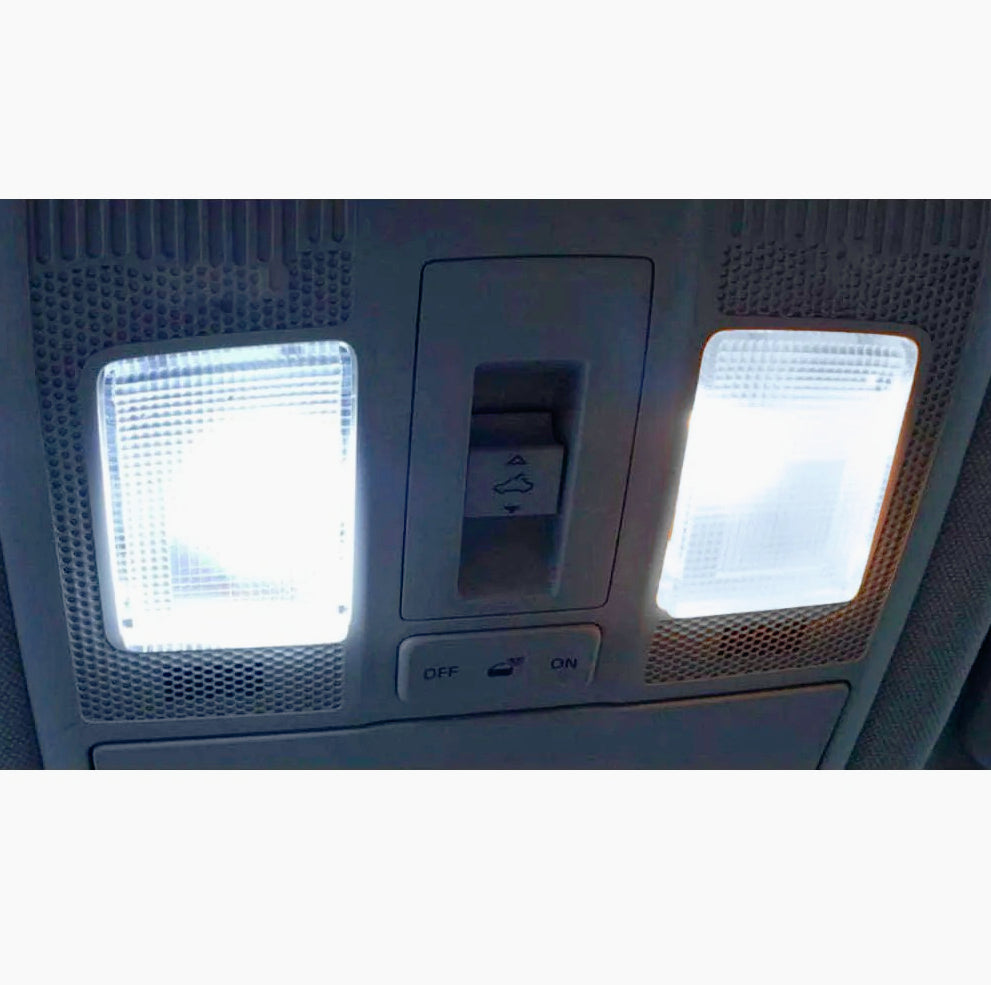 Luci pannello LED 18 SMD – 6000K 4W 12V T10 auto - ambraled