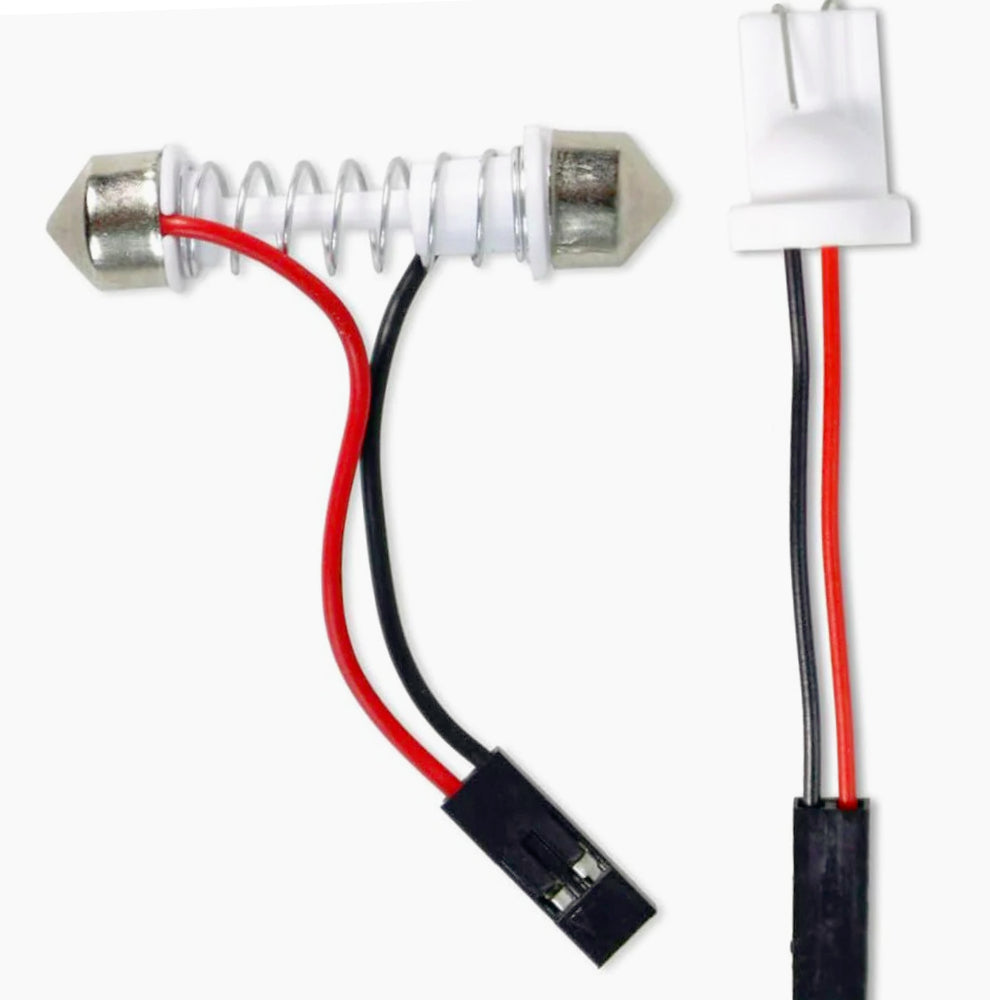 Luci pannello LED 18 SMD – 6000K 4W 12V T10 auto - ambraled