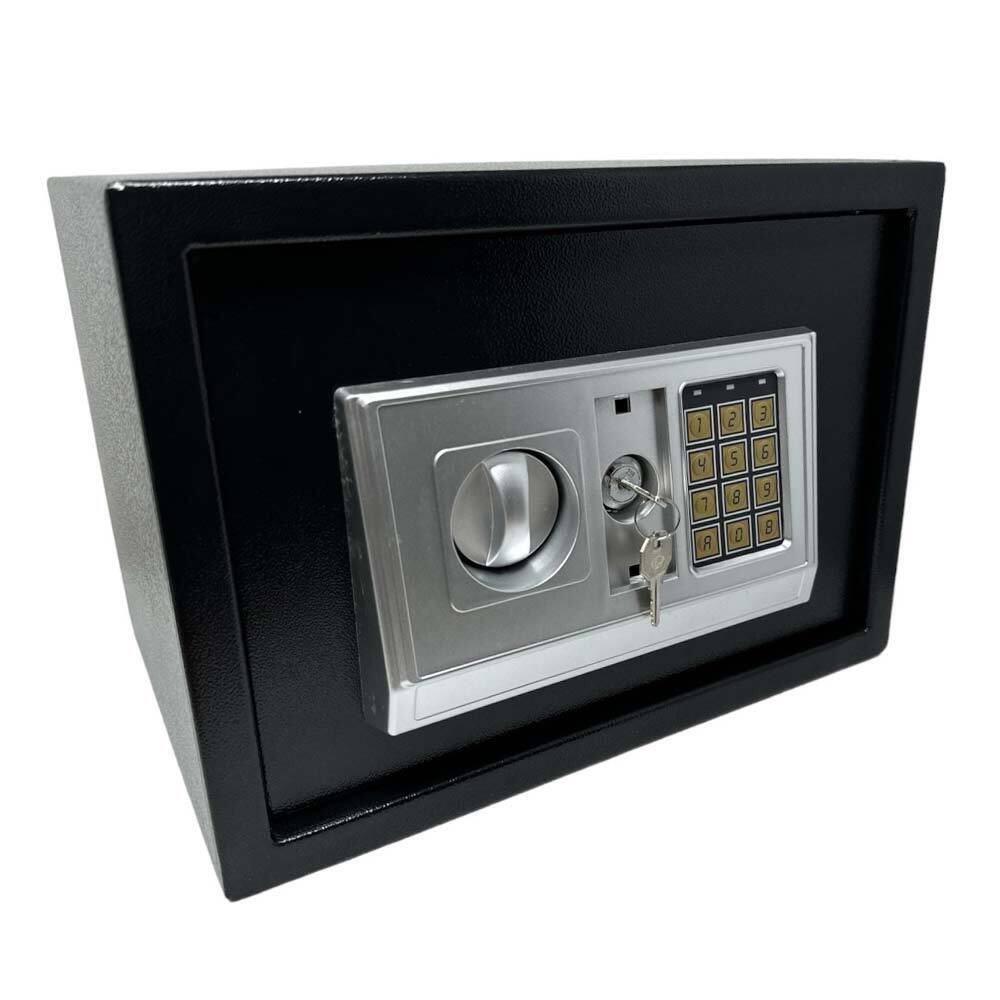 assaforte a muro digitale 35x25cm – combinazione + 2 chiavi - ambraled