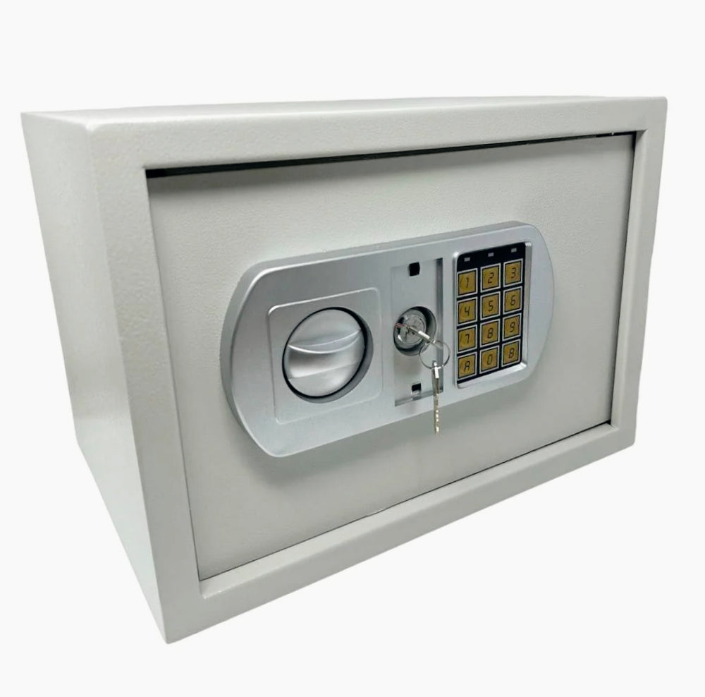 assaforte a muro digitale 35x25cm – combinazione + 2 chiavi - ambraled