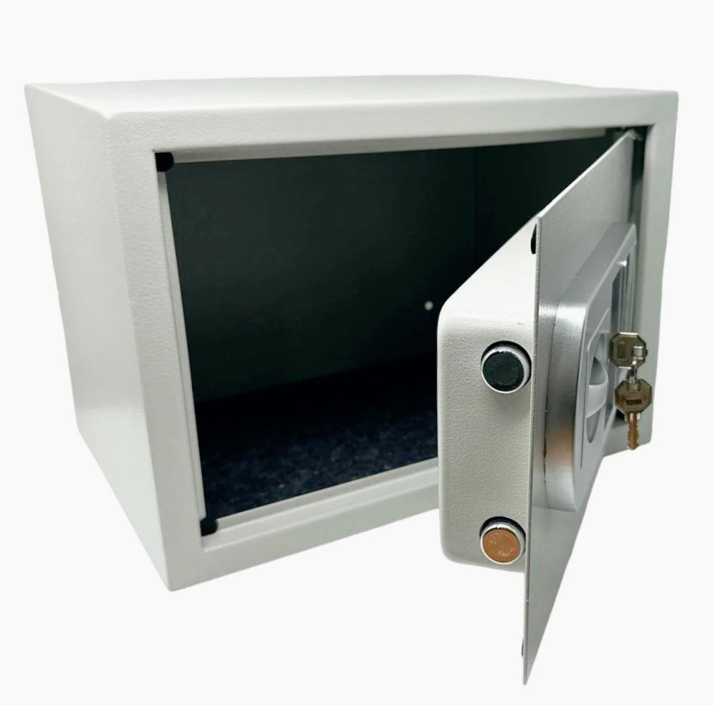 assaforte a muro digitale 35x25cm – combinazione + 2 chiavi - ambraled