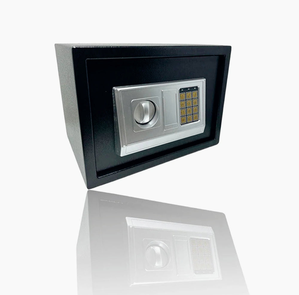 assaforte a muro digitale 35x25cm – combinazione + 2 chiavi - ambraled