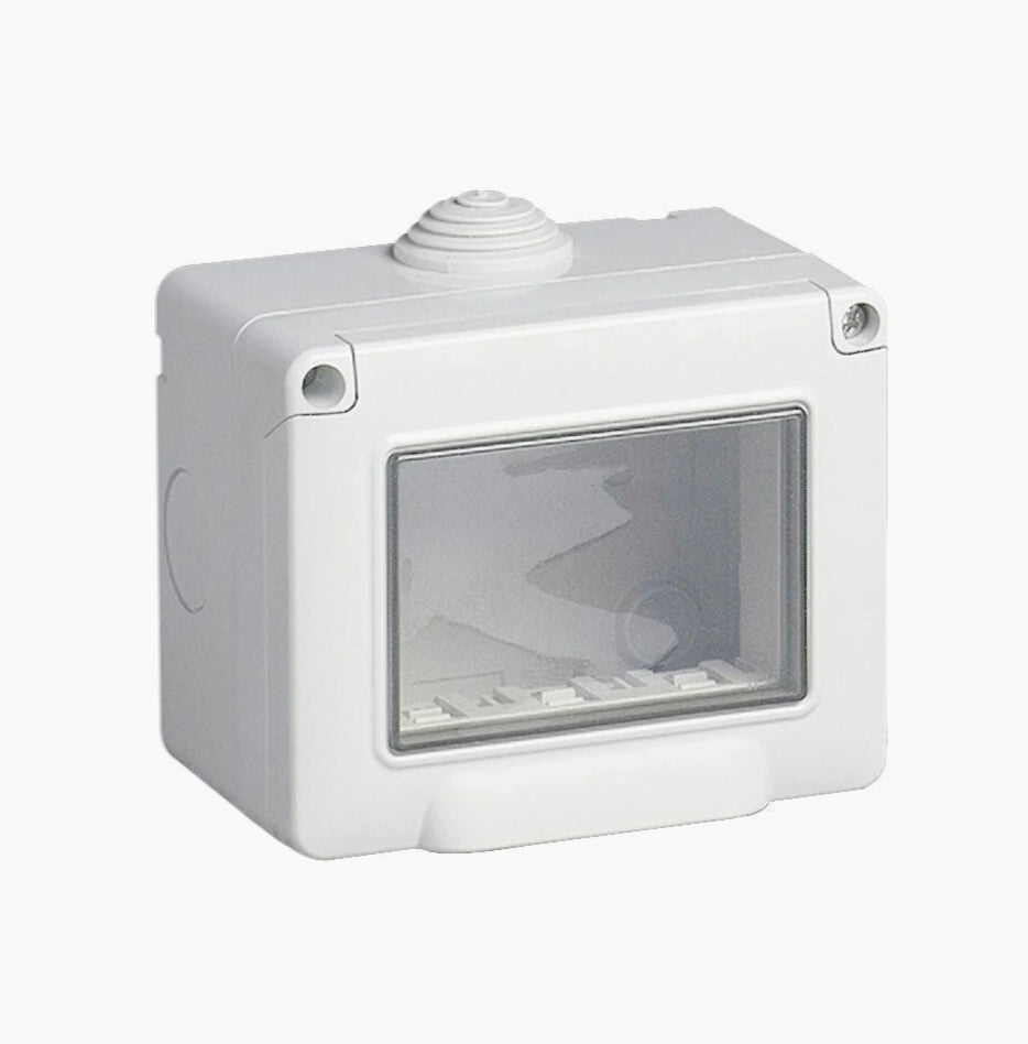 Cassetta Idrobox coperchio 2/3/4 posti – Vimar, IP55, piana - ambraled