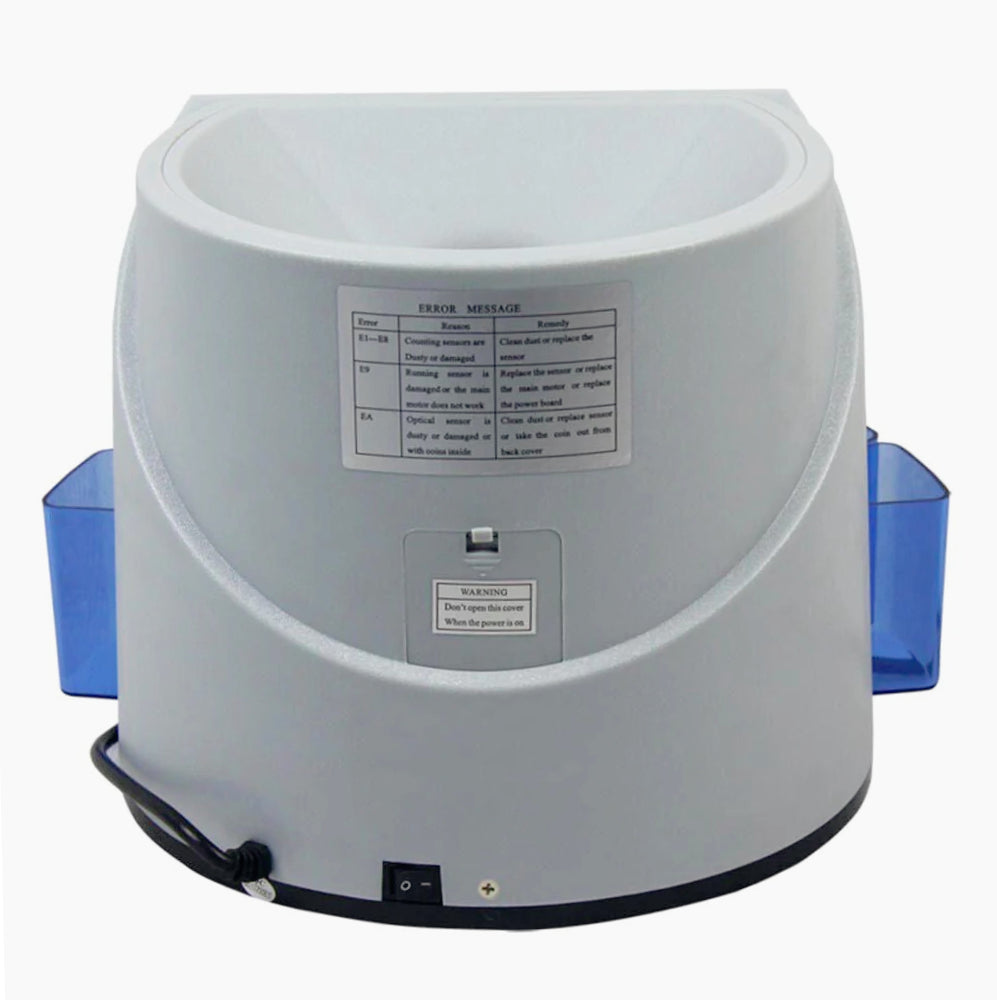 Conta monete digitale 7 cifre – 8 vani raccoglitori - ambraled