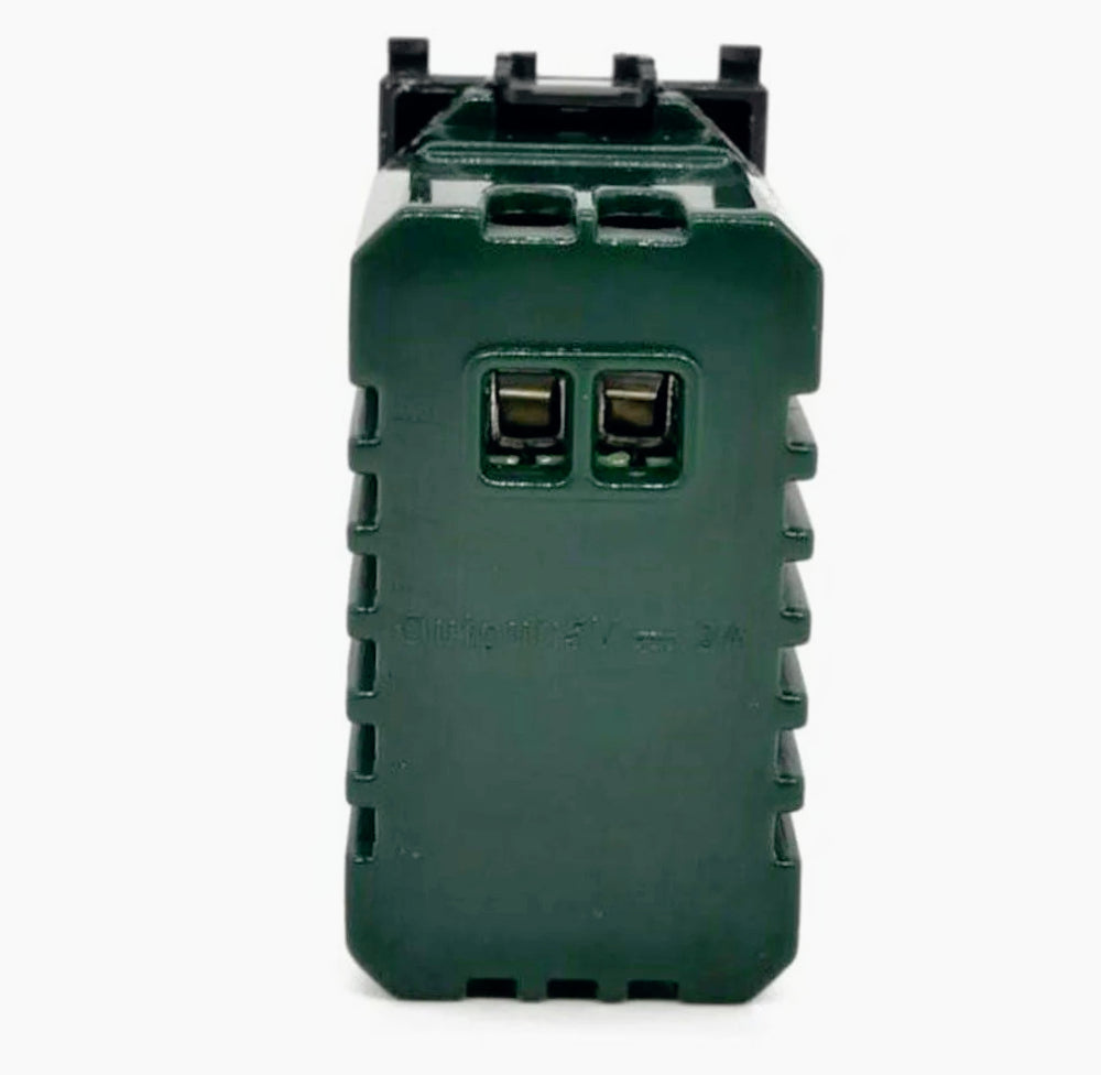 Doppia USB 5V – compatibile Vimar Plana - ambraled