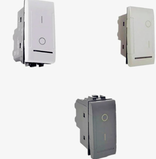 Interruttore bipolare 16A 250V – compatibile Living Light International Air - ambraled