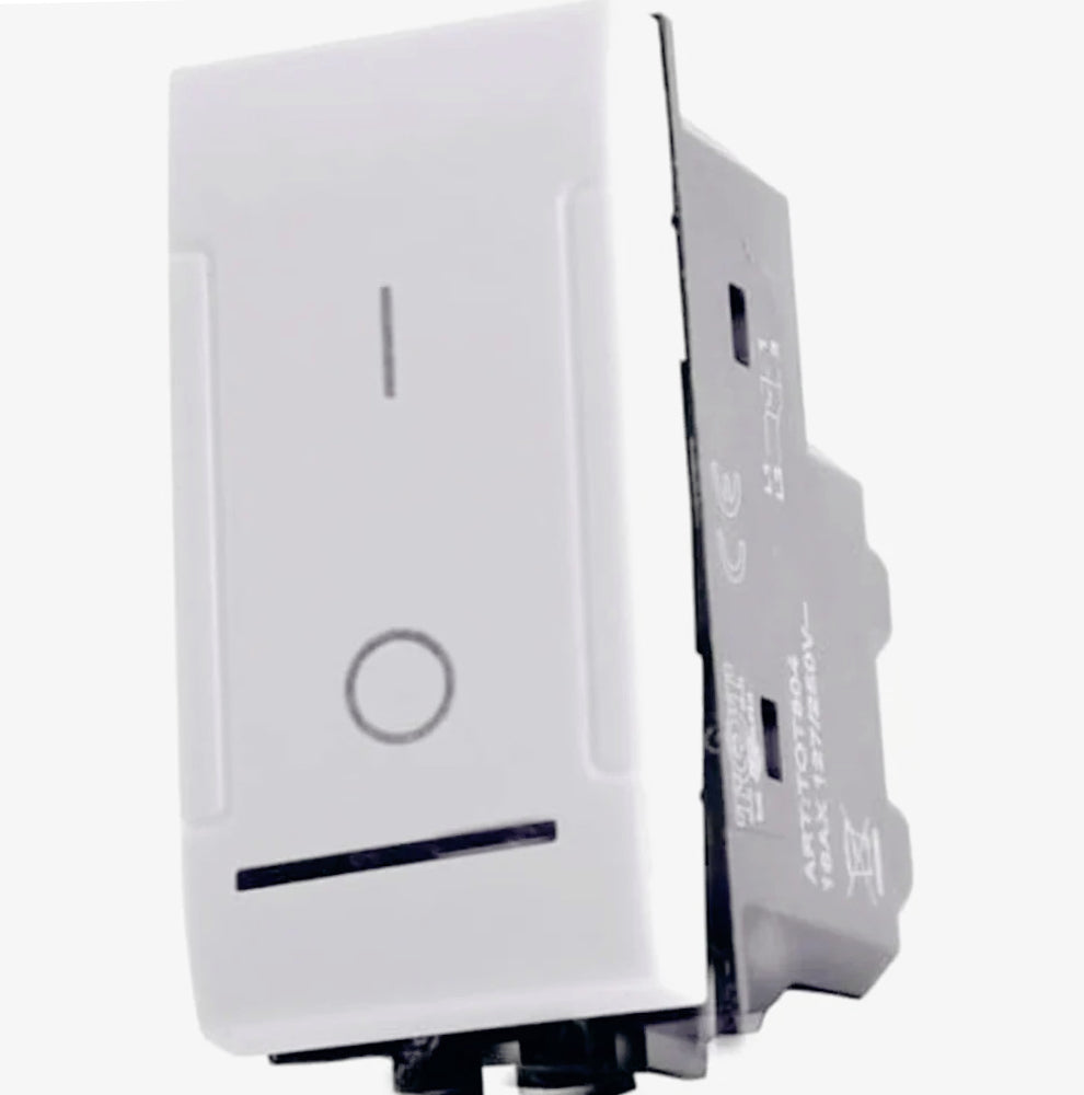 Interruttore bipolare 16A 250V – compatibile Living Light International Air - ambraled