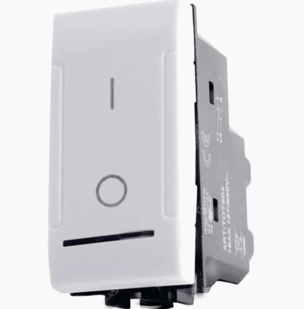 Interruttore bipolare 16A 250V – compatibile Living Light International Air - ambraled