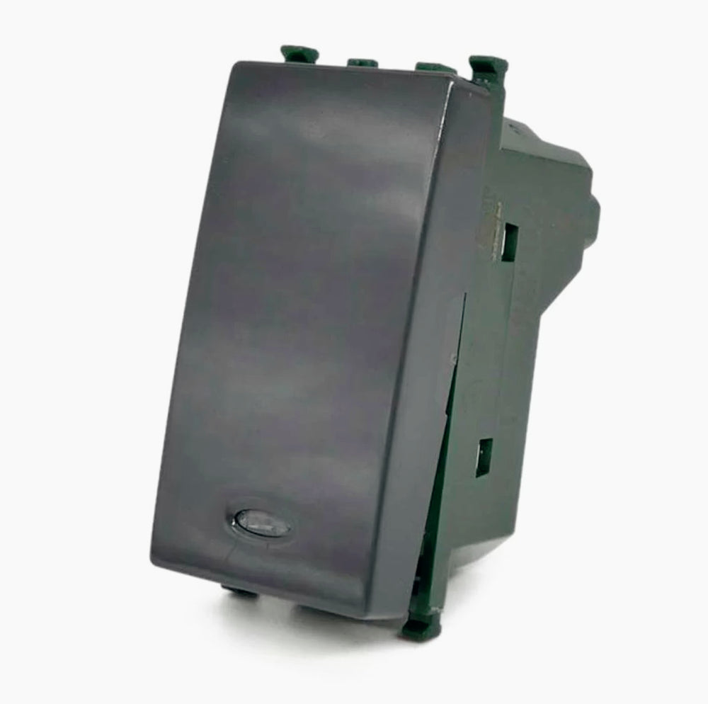 Interruttore unipolare 16AX 250V – compatibile Vimar piano luce - ambraled