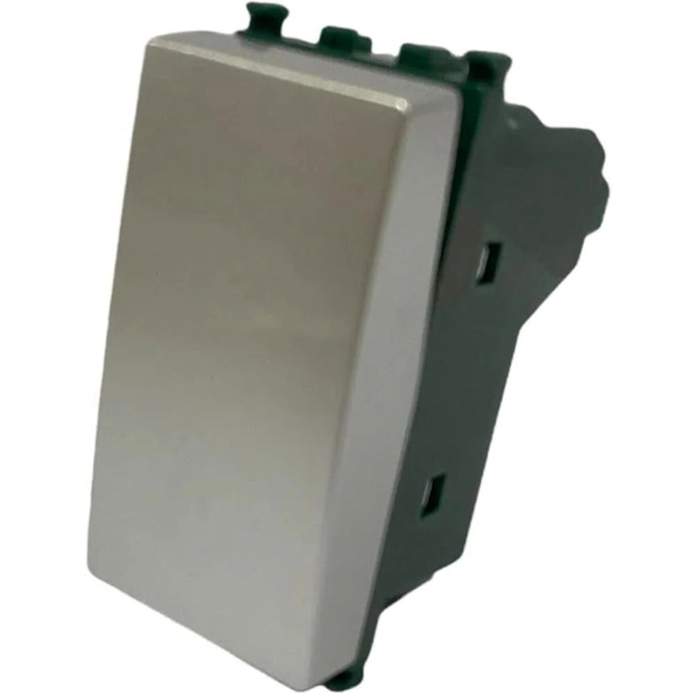 Interruttore unipolare 1P 16AX 250V – adatto a quadri Vimar piano - ambraled